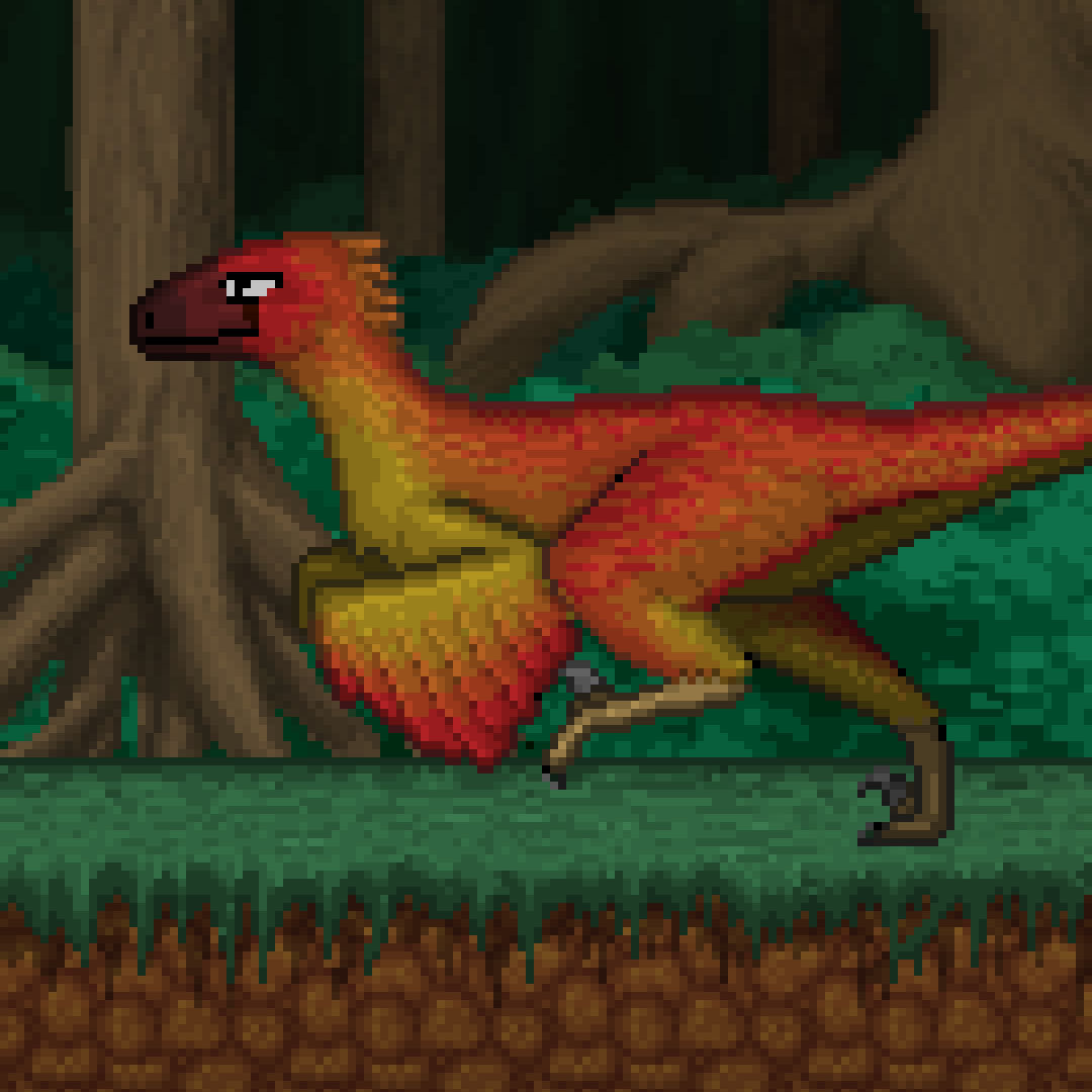 cretaceous_game's tweet photo. Deinonychus was the dinosaur that inspired John H. Ostrom to first suggest that birds could have evolved from dinosaurs.

#boardgames #boardgamedesign #dino #dinosaur #bggcommunity #gamedesign #indiedev #tabletop #tabletopgames #art #digitalart #pixelart https://t.co/d4Vt8sHeR1