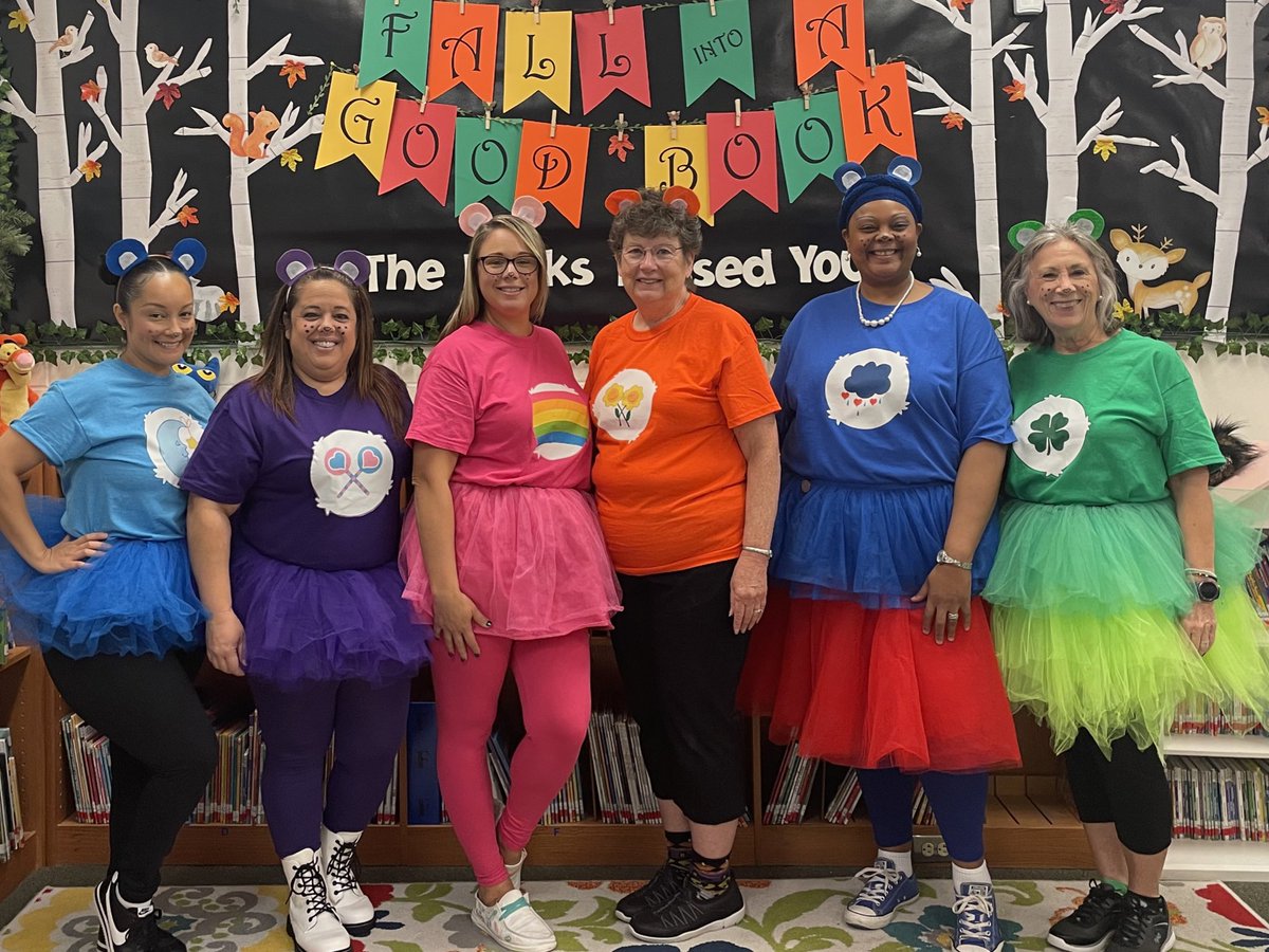 MrsG_luvs2read's tweet photo. Care Bear Stare!!!! Not-Spooky helpers were ready to deliver a fun filled event!  Thank you everyone who helped support our annual Not-So-Spooky literacy night! @carrieadevaney @marchellethms @lowercaseT_2020 @JamieRob06 https://t.co/6CmBxnPxQK