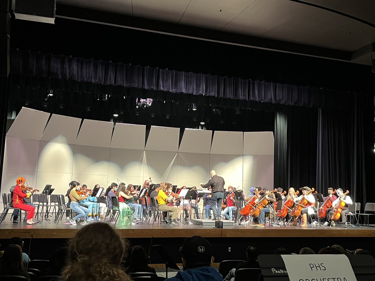PaetowHS's tweet photo. @PaetowOrch @HaskettOrch and Stockdick Orchestra have Packed the PAC this evening for beautiful music!!! 💙🎼 https://t.co/o7xZpm92YO