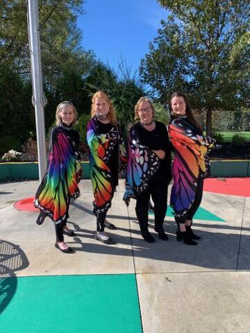 Happy Halloween from Bellflower’s kindergarten butterflies!! 🎃👻