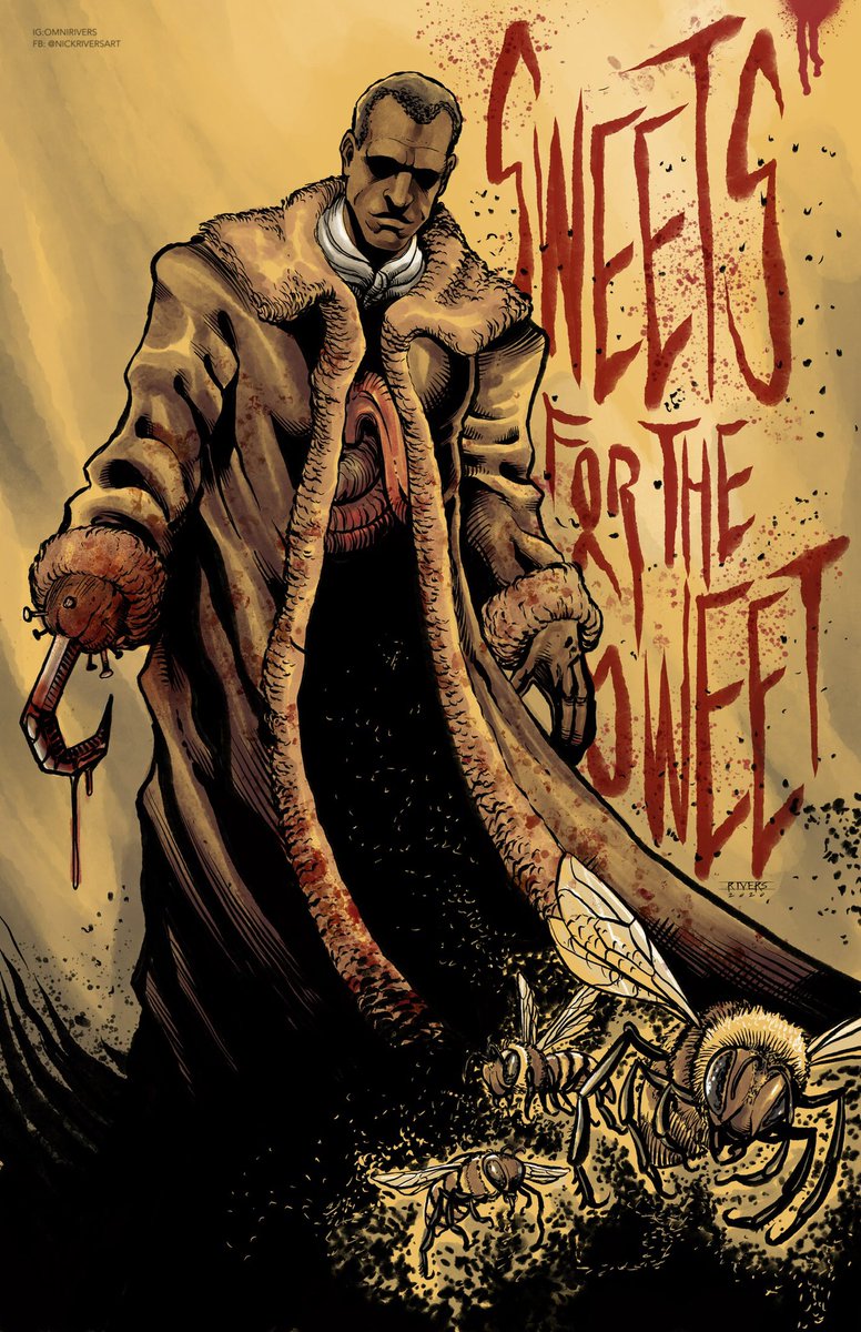 nickRIV's tweet photo. Candyman 
https://t.co/pj3VSc27aE

#Candyman #horror #artistontwittter #HorrorMovies #Halloween https://t.co/Qeu8fcoNou