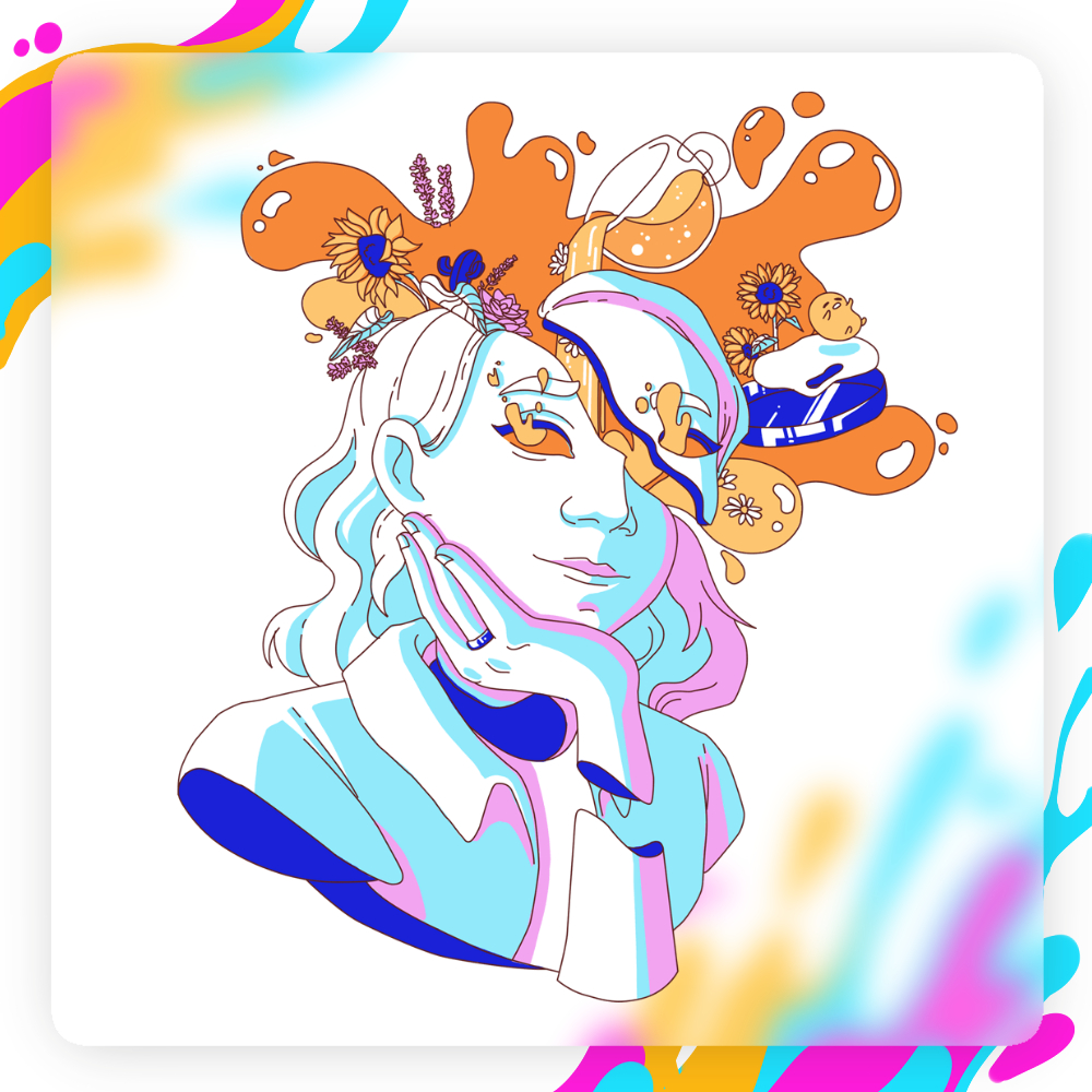 bedazzle1808's tweet photo. "Just trust the process but also it is what it iiiis"

Trisha is the level-headed "mom" of the group who has a love for sentimental indie games full of magic and wonder that got her into art, to begin with. She aspires to one day be a character designer.

https://t.co/mZvxH9MWFx https://t.co/gbquWmF6we