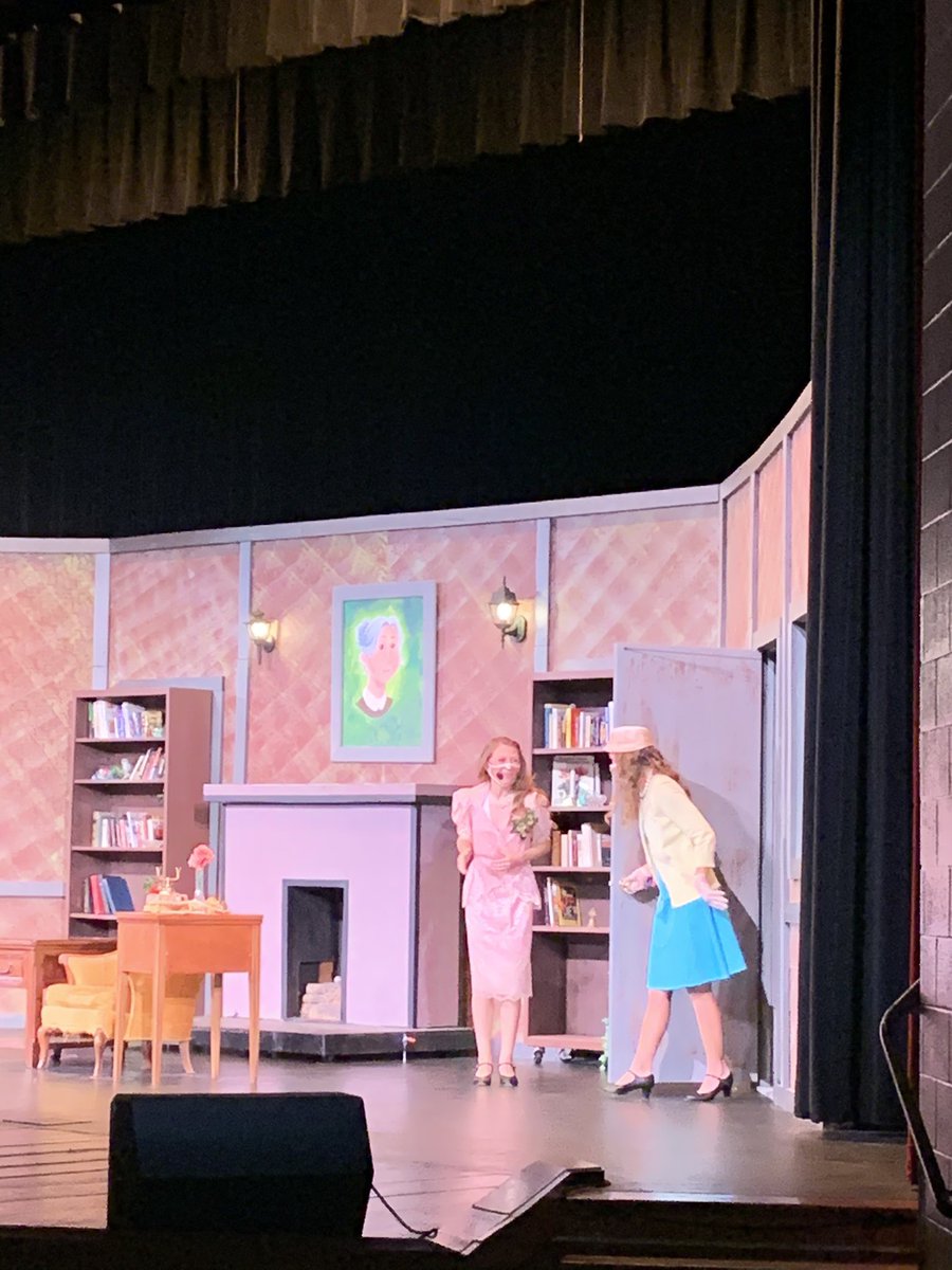 Our great comeback story continues. We have live theater again by our wonderful students. Enjoy Harvey! #mchsproud