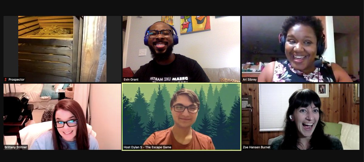 Alejandra_ncba's tweet photo. Thank you to all the @NCBAorg members that joined me tonight for the Virtual Escape Room Member Event! What a great way to engage with other members and see some familiar faces. It was a lot of fun!  #myncba https://t.co/RDj0X0UoTz