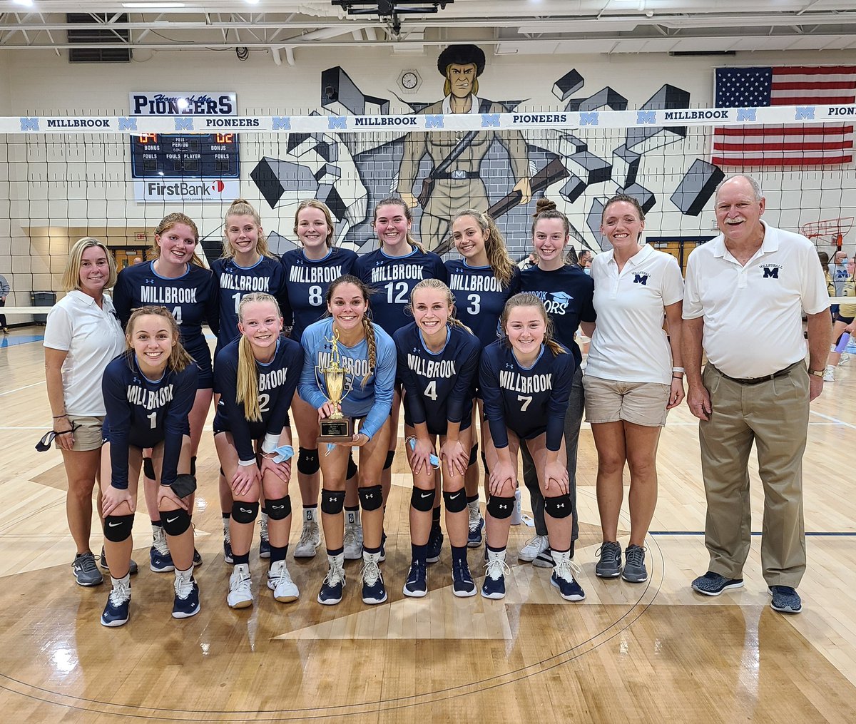 Congratulations to our NWD Volleyball Champions!!!! 🏆Ⓜ️🅿️🏐 <a href="/Millbrook_VB/">Millbrook Volleyball</a> <a href="/MHSPioneers/">Millbrook Pioneers Activities</a> @fcpsk12
