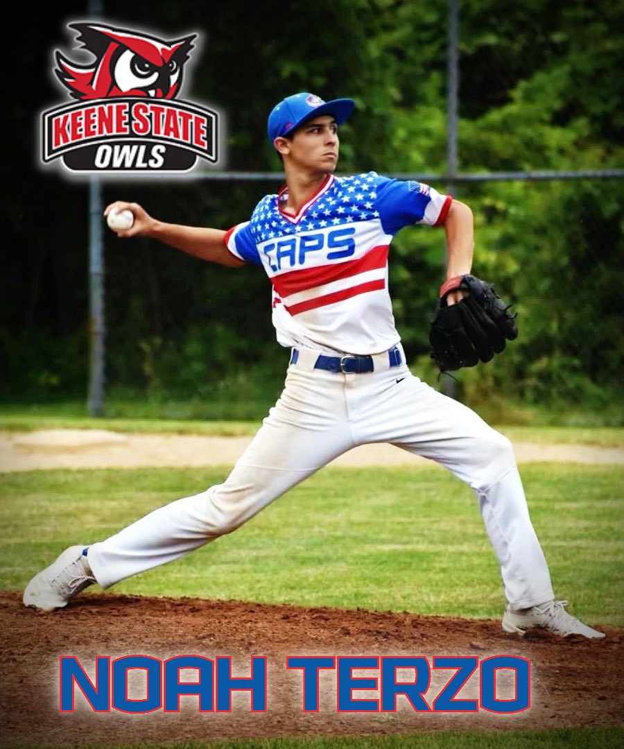 CTcapitals's tweet photo. Congrats to Noah Terzo (Wethersfield ‘22) for committing to Keene State!! #CapsNation #ctbase @noah_terzo @KSCBaseball @PBR_NewEngland https://t.co/Wb0TMQxGjK