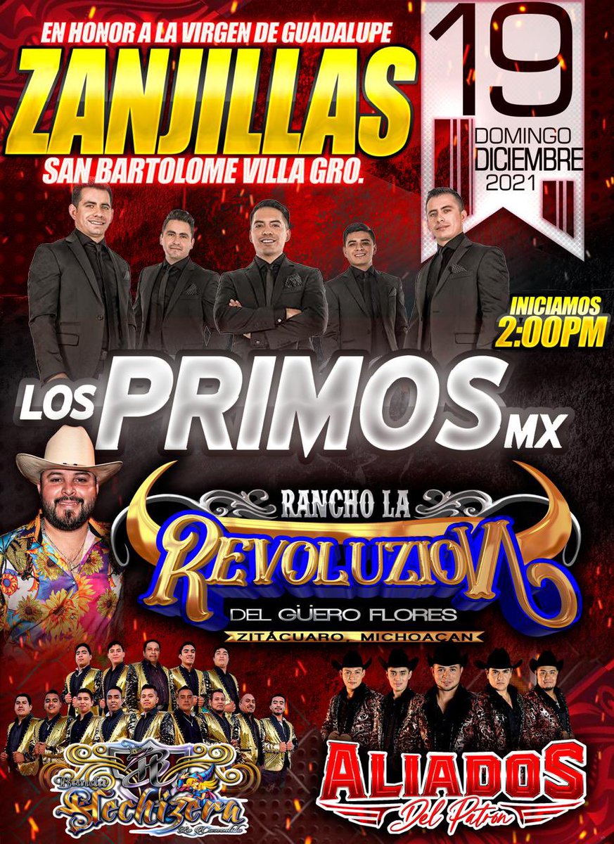 PrimosMX's tweet photo. Raza de Zanjillas, San Bartolomé Villa Guerrero Estado De México nos vemos el 19 de diciembre 👍🏻 animo #puroPrimosMX #PrimosDeDurango #puromovimientoduranguense 🦂 https://t.co/aUNbdiCPNt