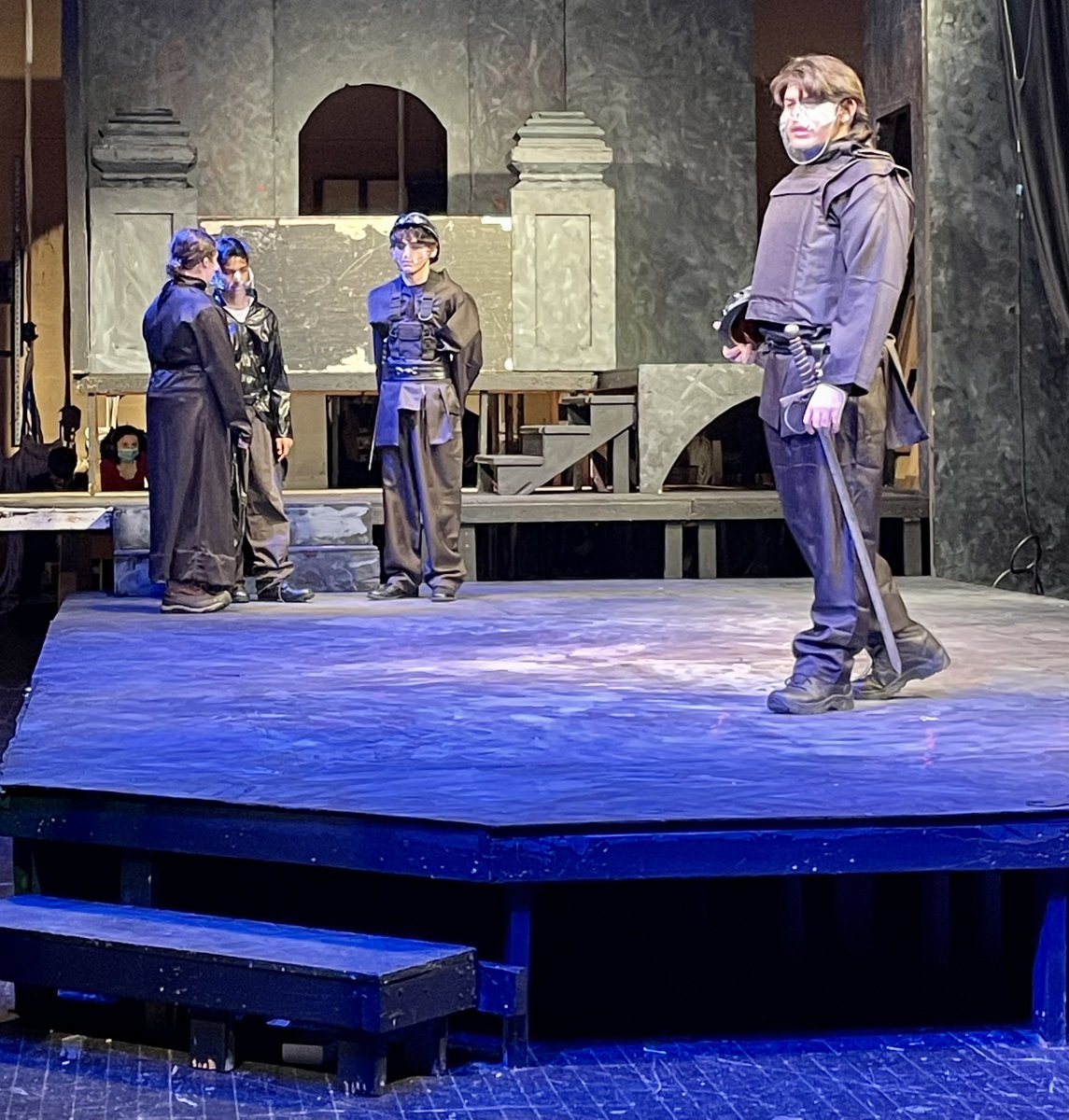 It’s final dress rehearsal for the <a href="/CalhounHS/">Calhoun High School</a> Shakespeare production! Wishing all our <a href="/OnTourCo/">The On Tour Company</a> students a wonderful run…thank you for all your hard work and commitment to live theatre! <a href="/bmchsd/">BellmoreMerrickCHSD</a> #Macbeth