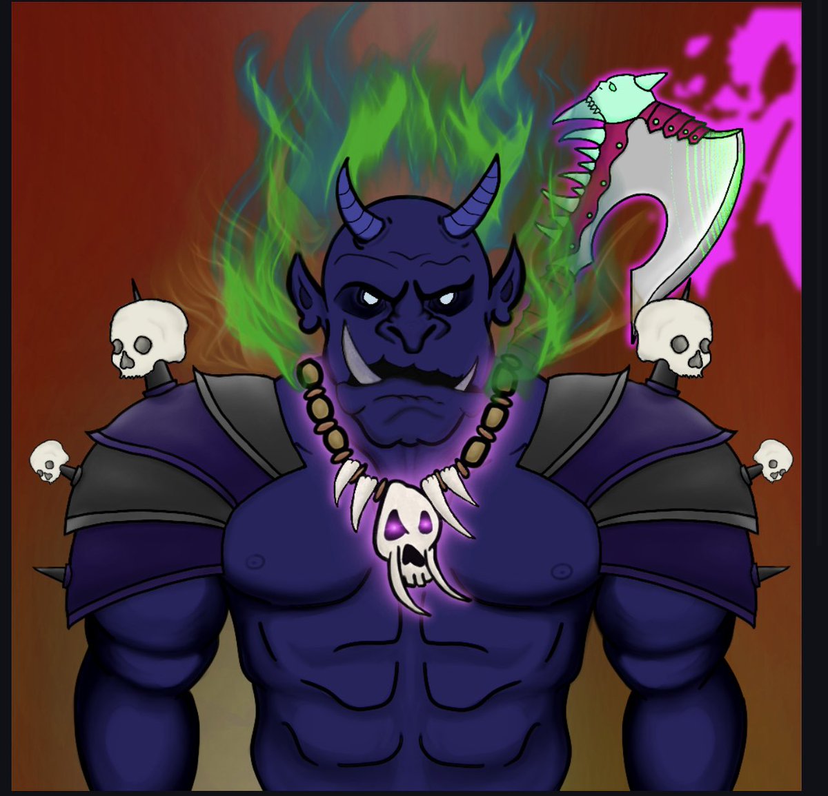 FantasyLabs_NFT's tweet photo. ORC Reveal happening now 😈 #ImmutableX #Ethereum @ZssBecker @Immutable https://t.co/zw295KXGnD