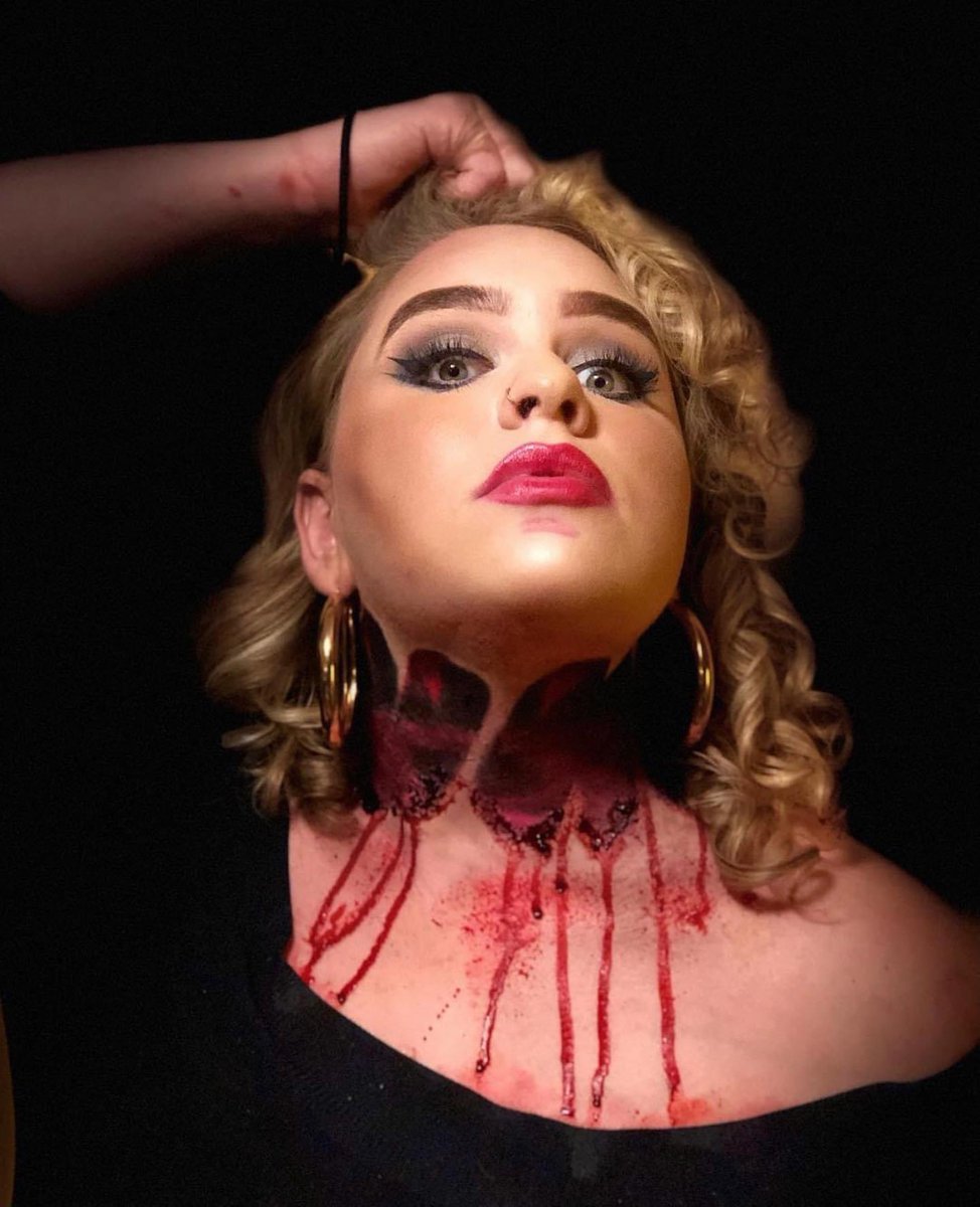 Musicbychel's tweet photo. You might say I like Halloweenβ¦ π #ThrowBackThursday just a few looks I did over the last few years.
FUN FACT! I used to be a makeup artist.
What are you being for Halloween this year? π»π
^
^
#halloweencostume #plussizehalloween #sfx #halloweenmakeup #chel https://t.co/kxwO7FkX0p