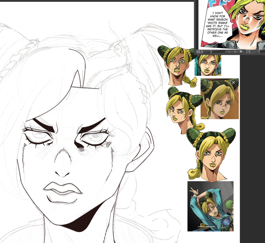 i'm trying but JOLEEN SO HARD TO DRAW 