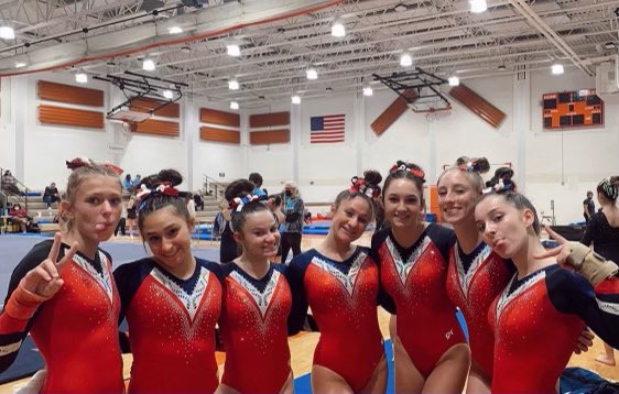WTHS_Athletics's tweet photo. Congratulations to our Minutemaid Gymnastics team on winning the Olympic Conference 🏆
A team score of 111.95 at the Championship meet.

All Around Champions 🥇 
Isabella Nelli 38.2
Angelina Stanfa 38.2
@TWPgym https://t.co/gwpIqvarim