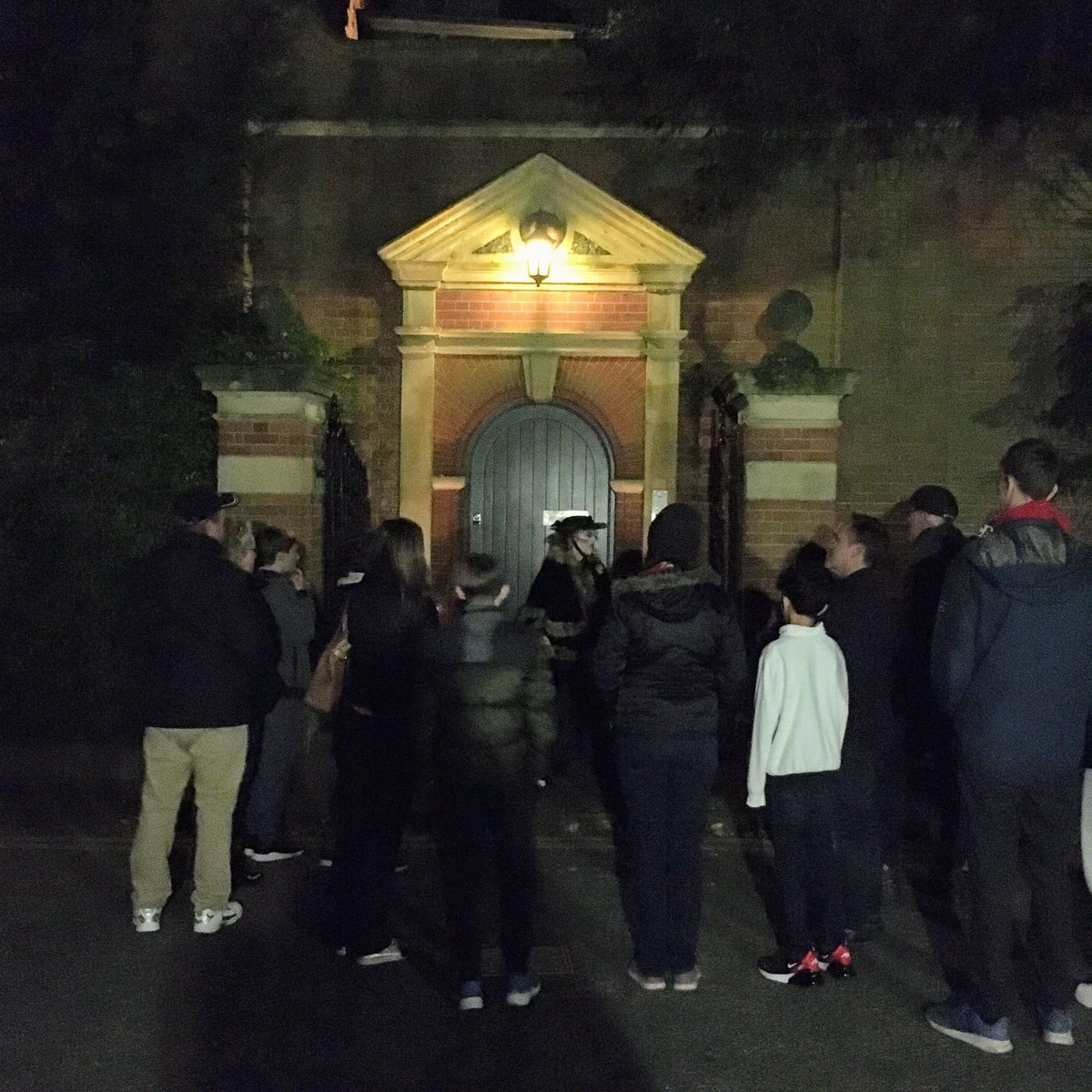 marydoesmarlow's tweet photo. It was lovely to see so many youngsters on tonight’s tour. They were made of stern stuff, and jolly good whistlers too! Thank you to everyone for making it such spooky fun https://t.co/KD6w1vo0bW