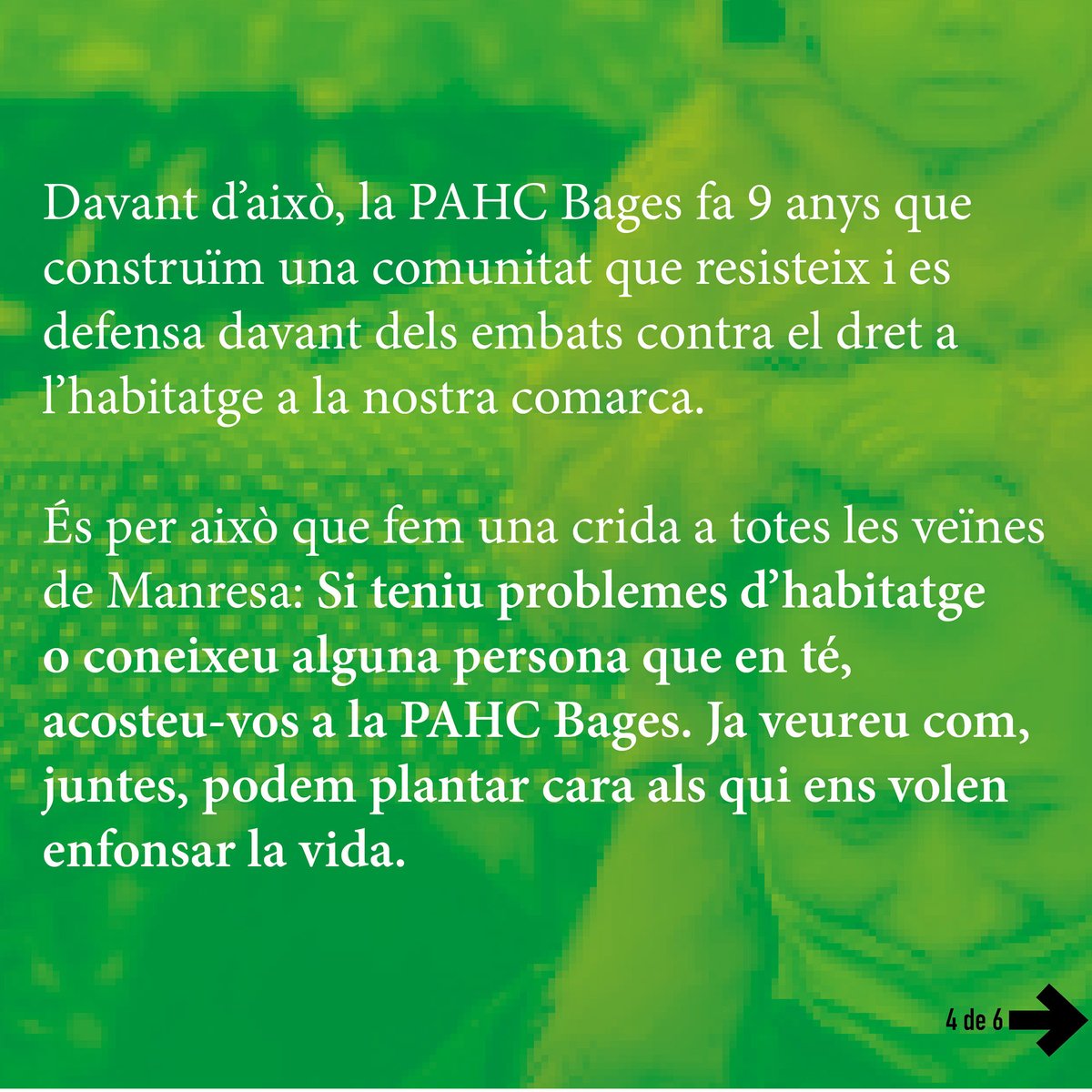PAHCBages's tweet photo. Avui un home s'ha intentat suïcidar a Manresa, quan s'estava produint el seu desnonament.
Que ningú s'enfronti sol a la maldat d'un sistema que permet això,un sistema que posa a les mercaderies per sobre de les nostres vides. https://t.co/iBvqyIcUfR