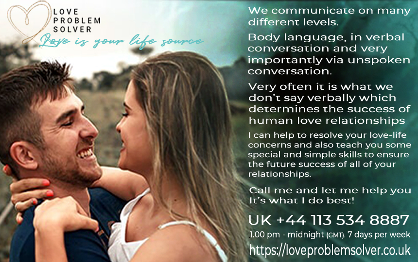 LpSolver's tweet photo. We communicate on many different levels.
Body language, in verbal conversation and very importantly via the unspoken word. Want to know why?
Call me: UK: +44 113 534 8887
1.00 pm - midnight (GMT) 7 days per week.
https://t.co/RvCCbqSdMC #love #relationshipgoals #relationships https://t.co/oITHMqMOE0