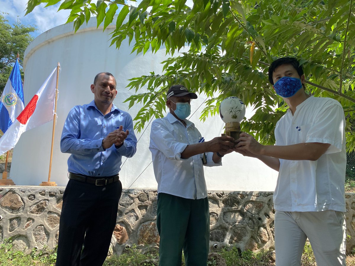 El 26 Octubre 2021 representantes de Embajada del Japón en El Salvador, Alcaldía de Cuisnahuat, y la ADESCO Caserío El Tular, participaron en el acto de cierre de Proyecto de Sistema de Abastecimiento de Agua En Caserío El Tular, cantón Apancoyo, Cuisnahuat, Sonsonate.