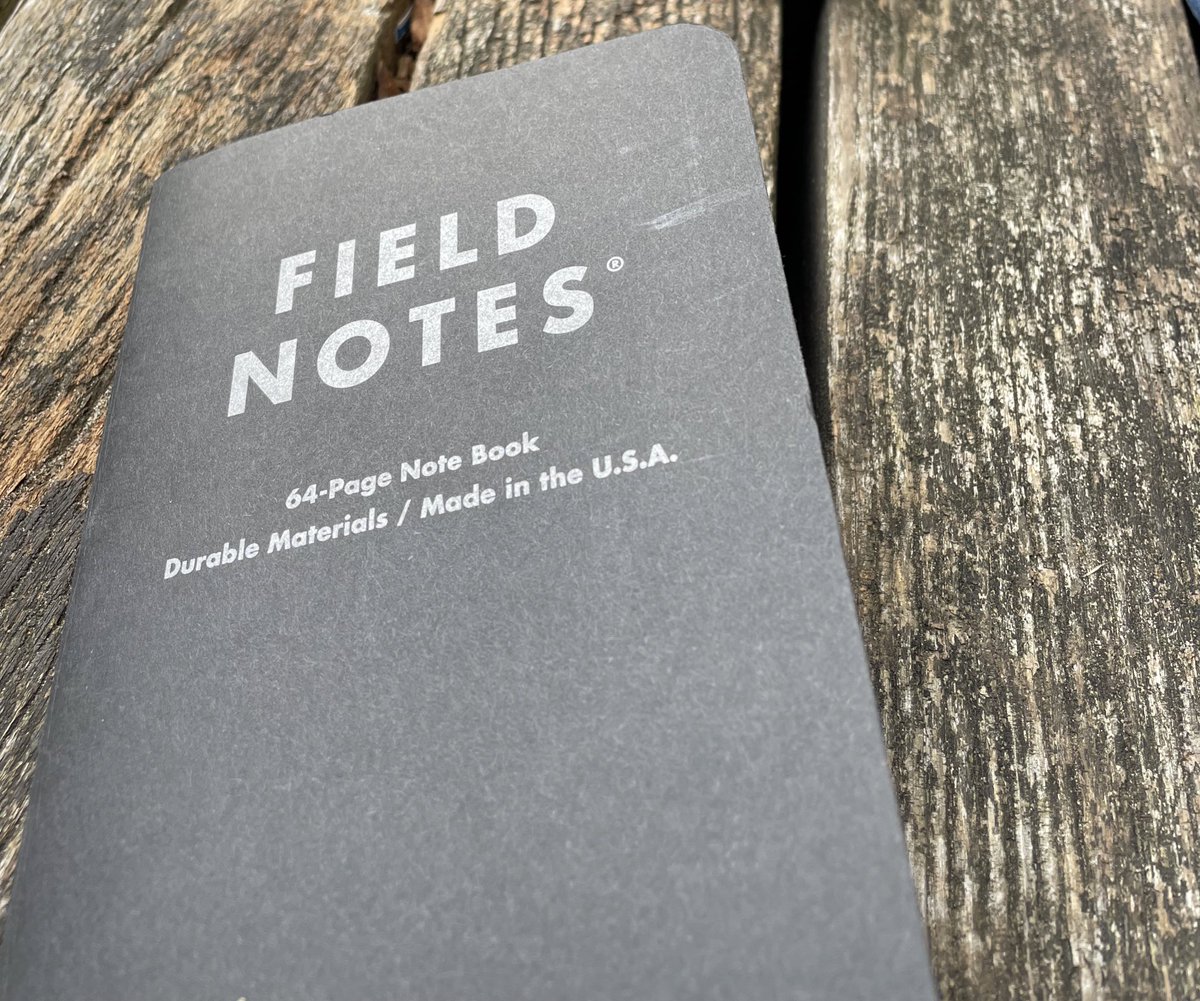 afewfieldnotes's tweet photo. First experience doing ethnographic  fieldwork as part of my sociology masters, and I had just the answer for a few fieldnotes  (or is it field notes?) thanks to @FieldNotesBrand https://t.co/16Yf5jEJos