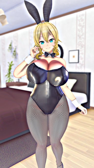 エルフのおっぱいバニー #COM3D2 
