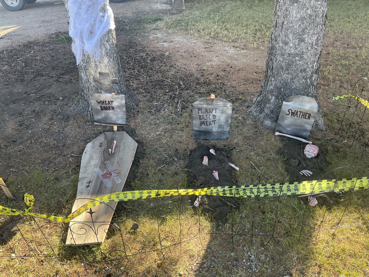 Welcome to the graveyard of Agriculture 2021 #halloween #aghumour