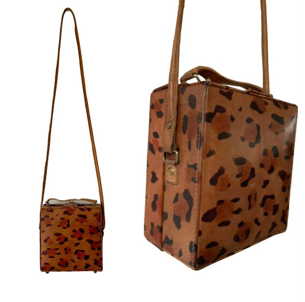 rileybella123's tweet image. Animal Print Leather Crossbody Bag // Camera Box Handbag etsy.me/3nxNzwa via @Etsy #animalprint #boxbag #camerahandbag #etsyfinds #gotvintage #etsygifts #vintage