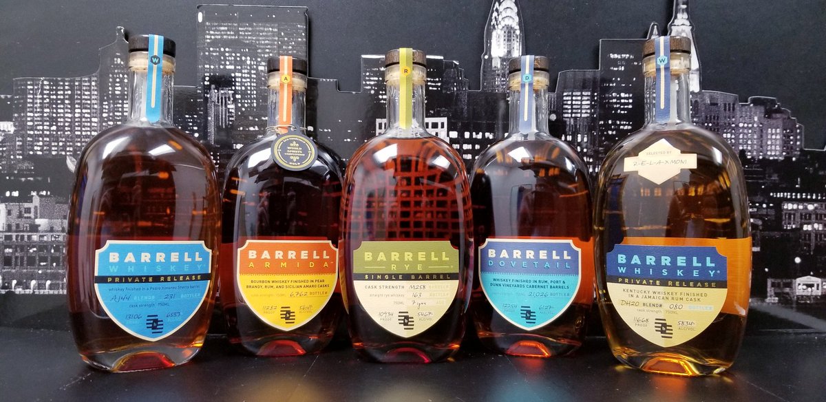 CityViewLiquor's tweet photo. We just picked 5 new selections from @BarrellBourbon!🥃💥🥃
It was hard work, but we managed! #Bourbon #WHISKEY #BarrelAgedLiquidTreasure #StraightBourbonWhiskey #CaskStrength #BuyWhiskeyFromCityView #WeKnowHowToPickEm #SweetSelection #NewPicks #DrinkingGoodInTheHood https://t.co/d4ayn4KTWk