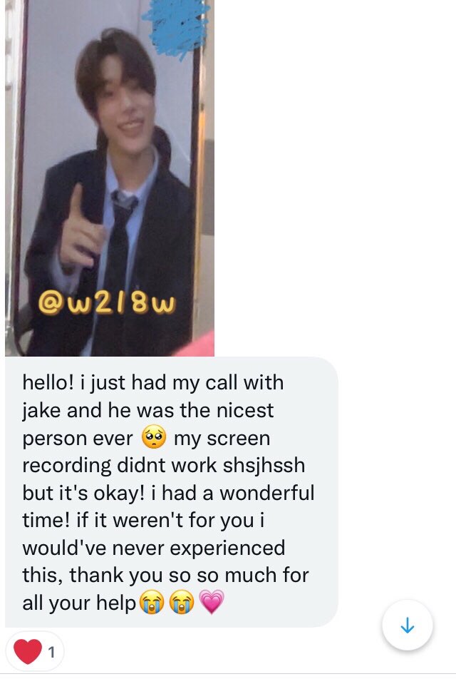 w218w's tweet photo. #218feedback

ENHYPEN <DIMENSION: DILEMMA>  Yizhiyu Video Call 

✨winner feedback✨ https://t.co/VDn9NhAXQs