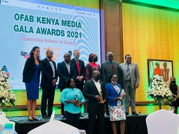 Tyrahmercie's tweet photo. It is an honour to be among this year's media  awards winners #forevergrateful 
Thank you @OfabAfrica @OFABKenya https://t.co/HmpkpsUNqM