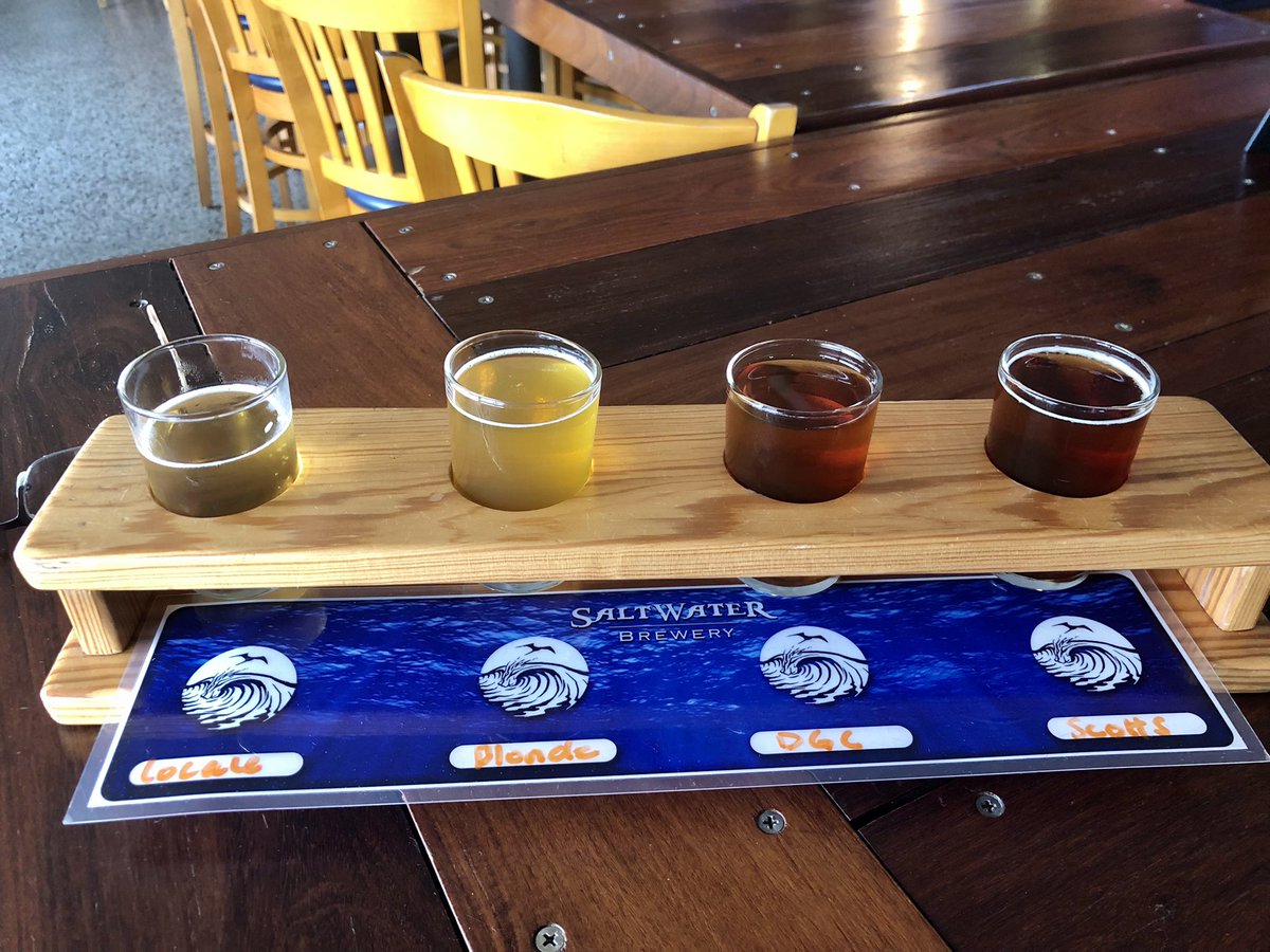 BeerAndPoutine's tweet image. A little @SaltWaterBrewer sampling…