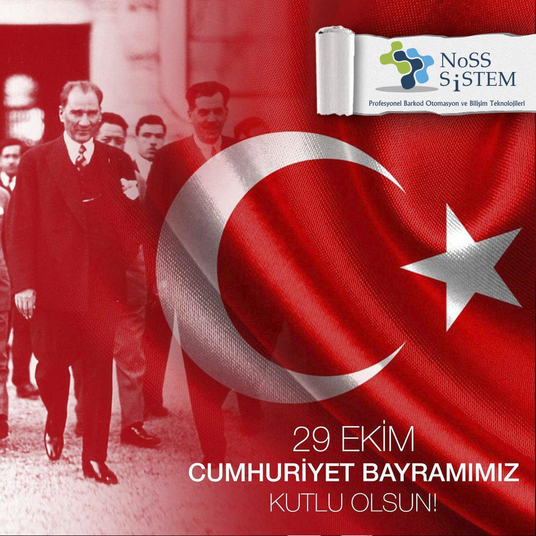 NoSSSiSTEM's tweet photo. 29 Ekim Cumhuriyet Bayramımız KUTLU OLSUN! #29EkimCumhiyetBayramımızKutluOlsun #29EkimCumhuriyetBayramı https://t.co/JoHVaP7ZRt