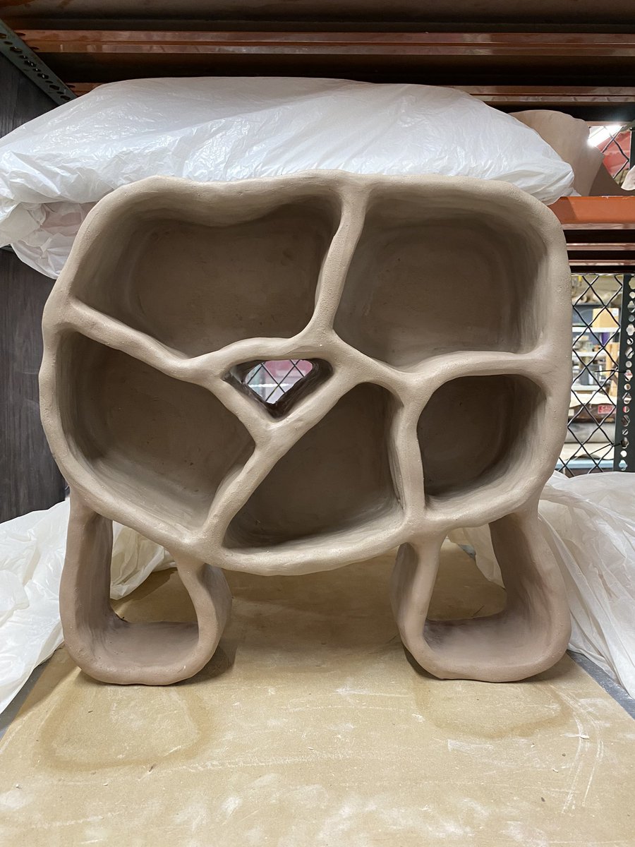 gunnerjenrich's tweet photo. Sometimes I feel like it would be so easy to identify me as the artist who created these odd ceramic sculptures lol 💫can’t wait to make more variations https://t.co/Hs34UbDZ37