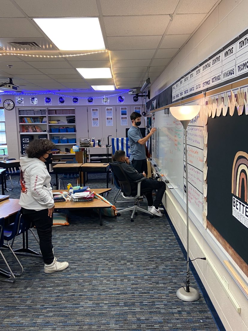 This guy! He’s committed to his kids and their learning regardless if it’s before, during, or an hour after school. You make us all better <a href="/LukeAmbrose10/">Luke Ambrose</a> #GoWO #relentless