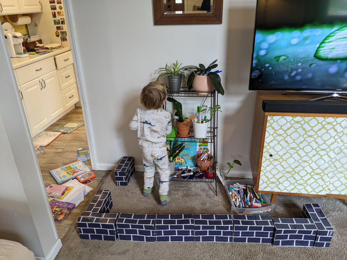 Our kiddos wanted to make rug island :D. Thanks <a href="/OfficialBlueyTV/">Official Bluey TV</a>  for encouraging creative and imaginative play!!!