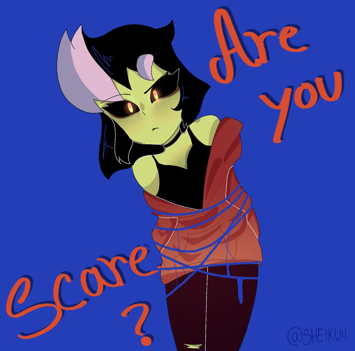 Sheikuii's tweet photo. #bibibrawlstars #BrawlStarsArt #zombibi 💙💚🧡🖤 https://t.co/TselMXiZd8