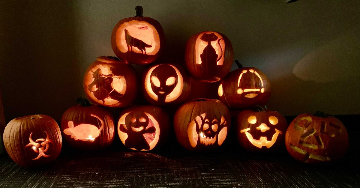 Happy Halloween from the Winslow lab! Guess which one is mine!