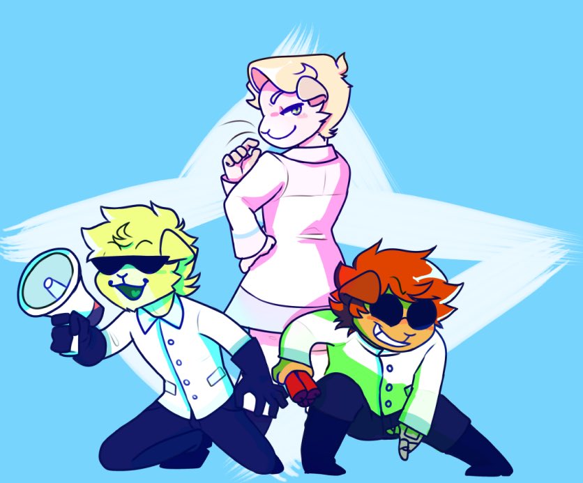 trio_otd's tweet photo. ⭐️The trio of the day is Alan, Alex, and Ace Sythia from Remit Our Lives!!!

(submitted by @alfdefolf) https://t.co/tUpl3YoIC1