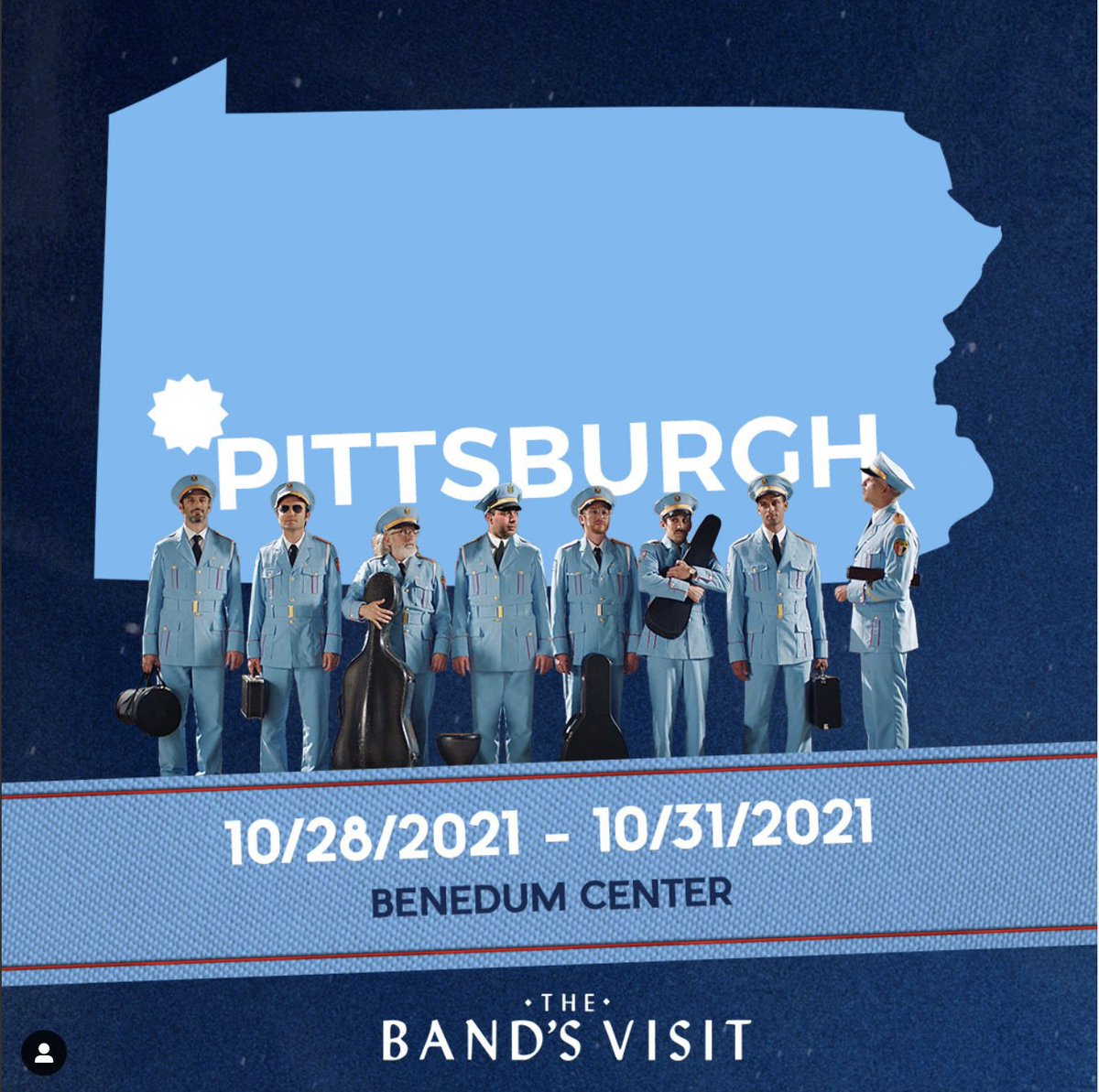On March 13, 2020 (good old Friday the 13th) our run in Pittsburgh was cut short by COVID-19.  I am happy to say that, 595 days later, we get to finish our run at the Benedum Center.  Thanks for having us back, Pittsburgh! #thebandsvisit #benedumcenter #wereback #tourlife