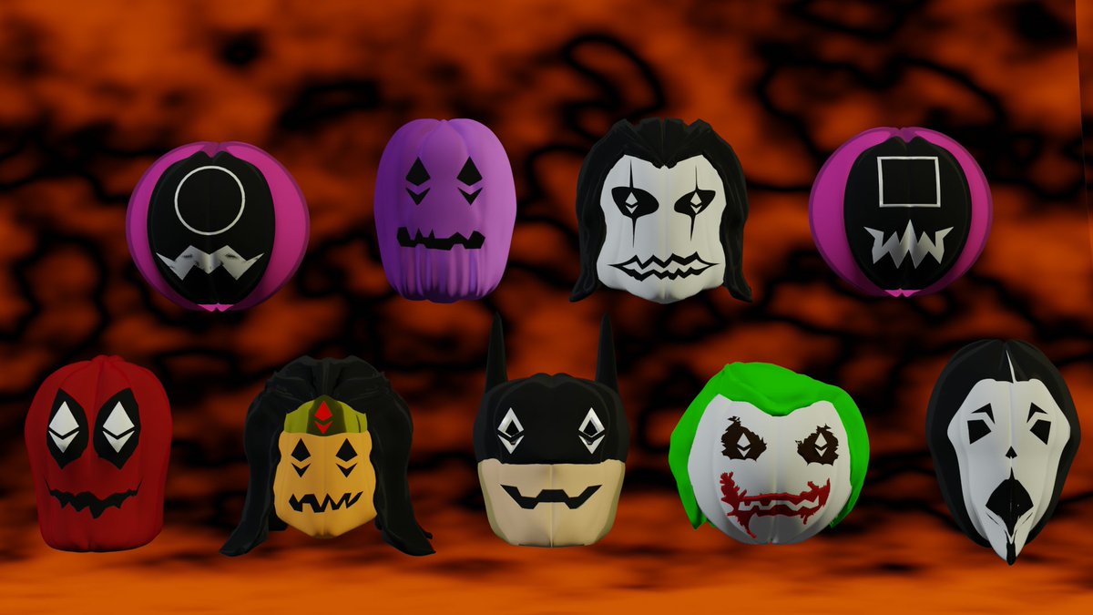 jdaza89's tweet photo. Fictional pumpkins in commemoration of present and future Halloween, acquire yours as NFt, through DAI in the #opensea link
https://t.co/HCIOReKZMk
Price: 22 - 24 DAI
#NFTs #NFTCommunity  #nftart #NFTartists #NFTcollections #nftcollector #NFTcollectables #Polygon #cryptoart #BTC https://t.co/BkbhLonRuY