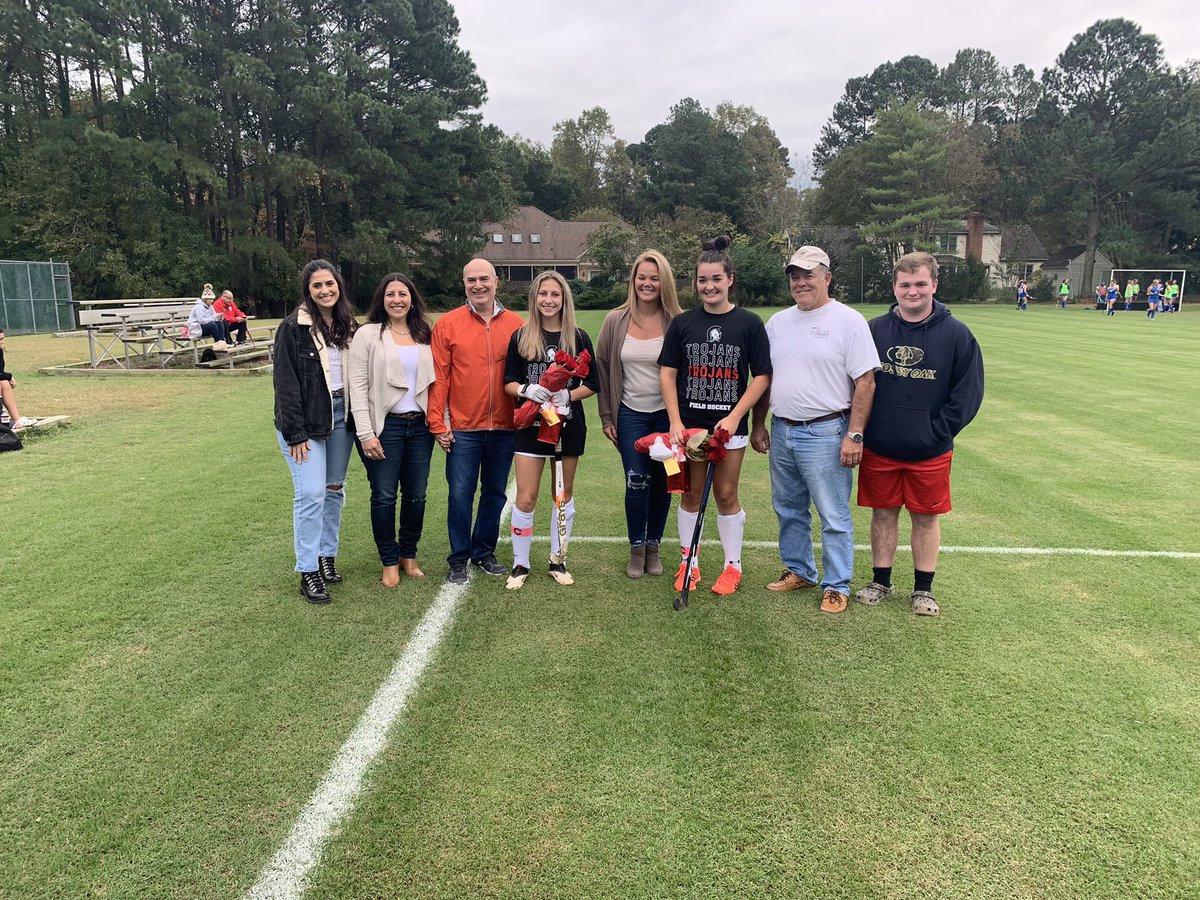 Congratulations to our varsity field hockey seniors Nicole Hagopian and Sarah Newman on a great career! Good luck on senior day today against Norfolk Collegiate!