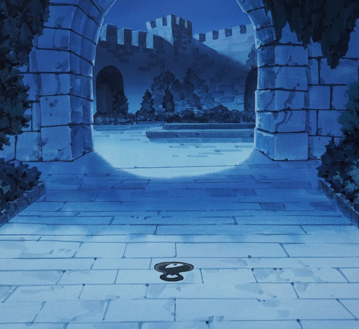 Yuyucow's tweet photo. Yuji Kaneko's art direction on Ousama Ranking is obviously pleasant to the eye, and most importantly for an adventure series, excels at stimulating the imagination. Aoshashin's backgrounds give unique texture to all locations &amp; manage to suggest more detail than there already is https://t.co/B7QhNzPxyO