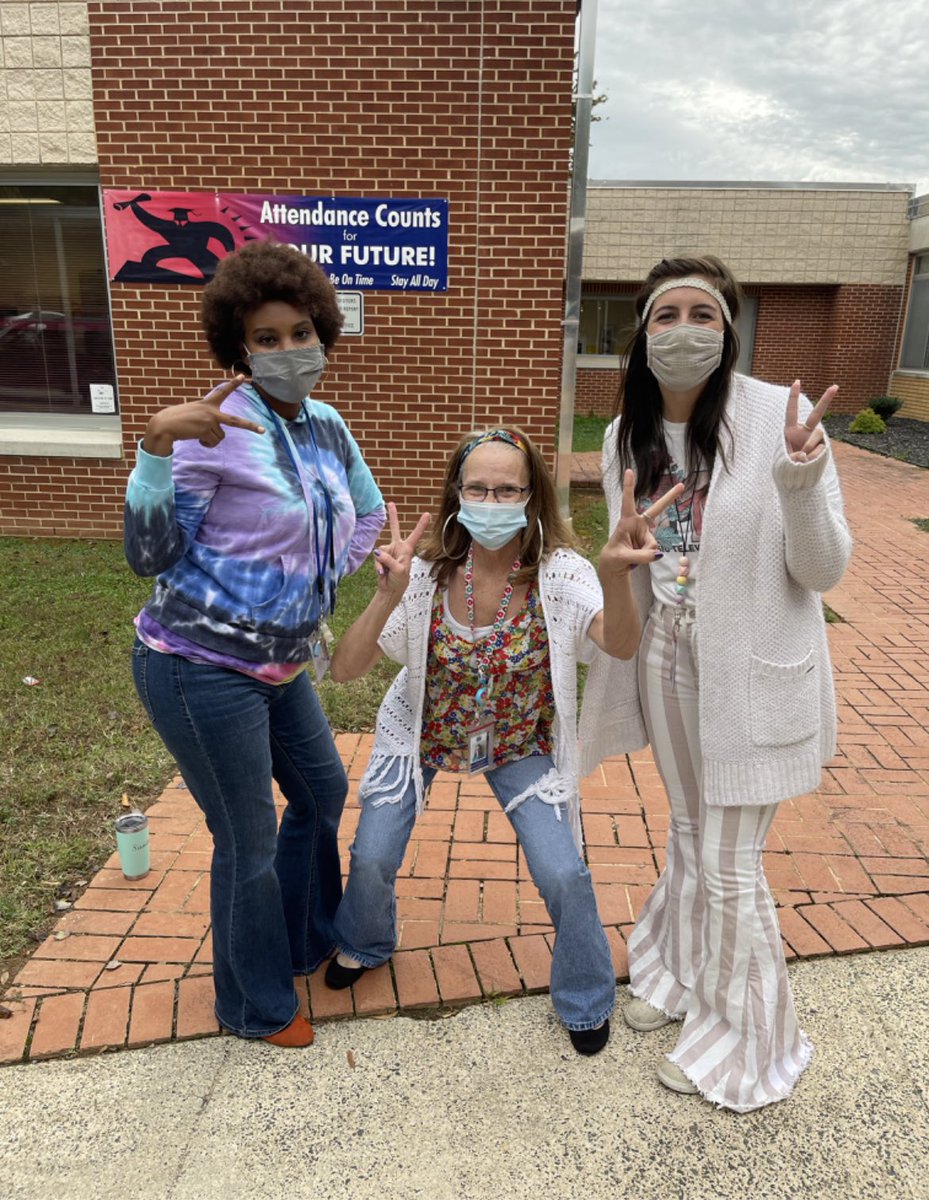 KayRob031's tweet photo. Look at all of the decades across our building today!! #CES_RRW_21 https://t.co/zblA6xcDOz