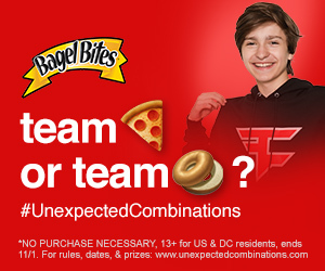 Join team🥯or team🍕and achieve gaming glory. Get ready to throw down #unexpectedcombinations #contest #bagelbites unexpectedcombinations.com