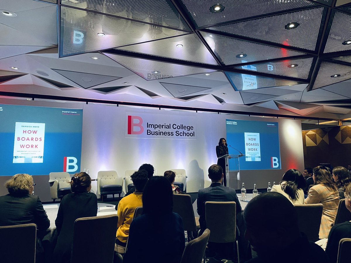 joelasiapacific's tweet photo. What a fantastic event hosted by the Brevan Howard Centre tonight @ImperialBiz @imperialcollege #HowBoardsWork https://t.co/FFyS8yfy0k