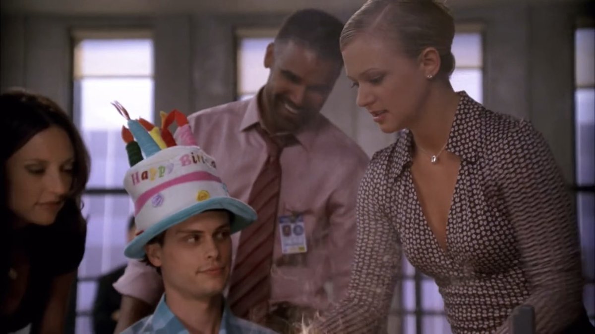 prentisskisser's tweet photo. happy birthday spencer reid. whatcha looking at buddy? 🍒🧍🏻🍒 https://t.co/n52fkrqS1i