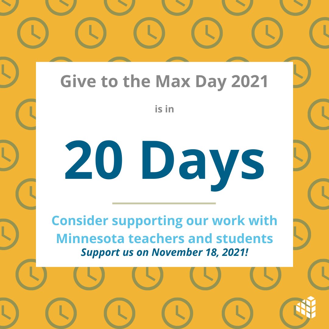 This year, we hope you'll support MCEE on Give to the Max Day! We are only able to provide low-cost and no-cost programs to teachers, students, and community organizations around the state because of your generous support: give.mn/sve75f
#EconEdMonth