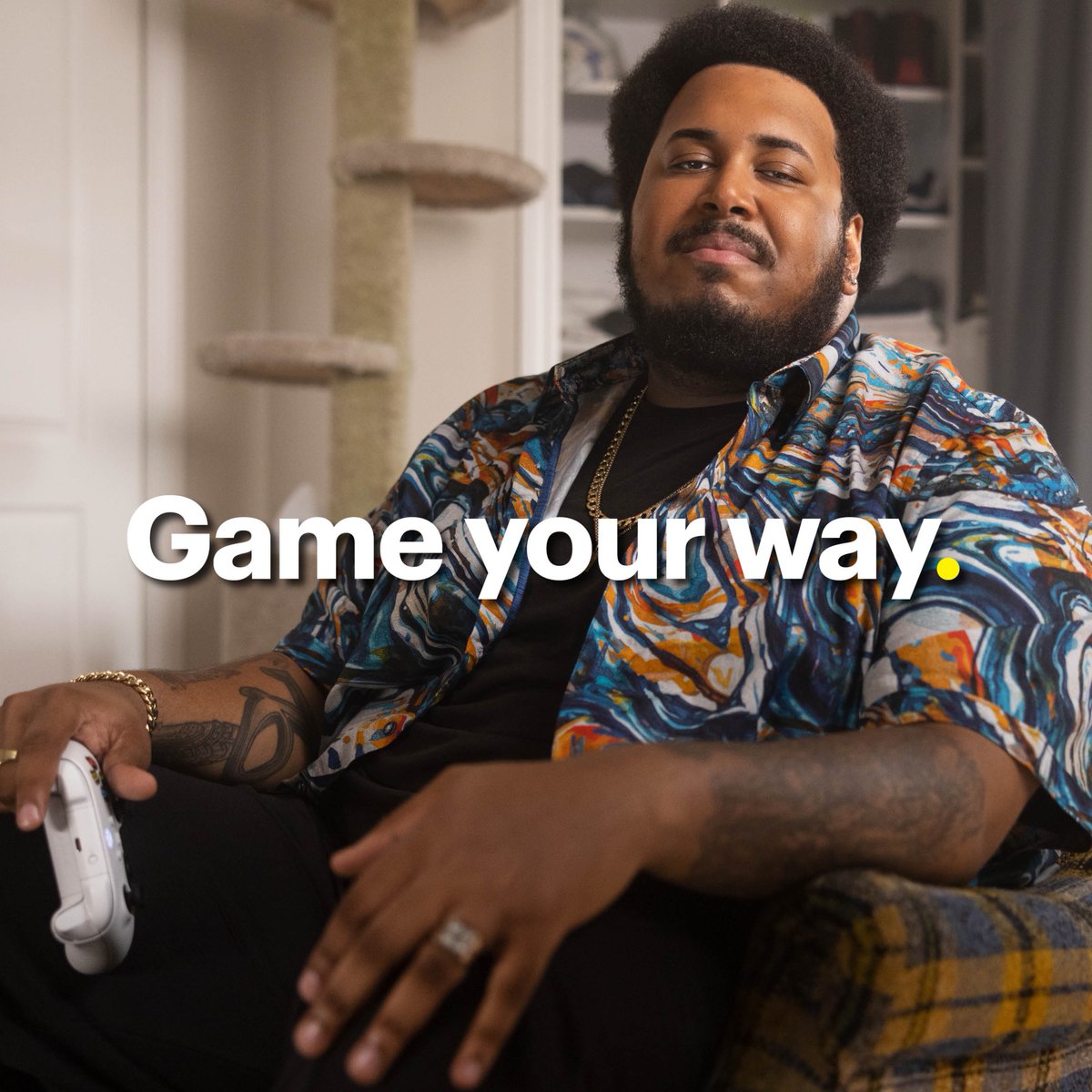 BestBuy's tweet photo. Dominate the game on every level with the latest titles and accessories for Xbox.