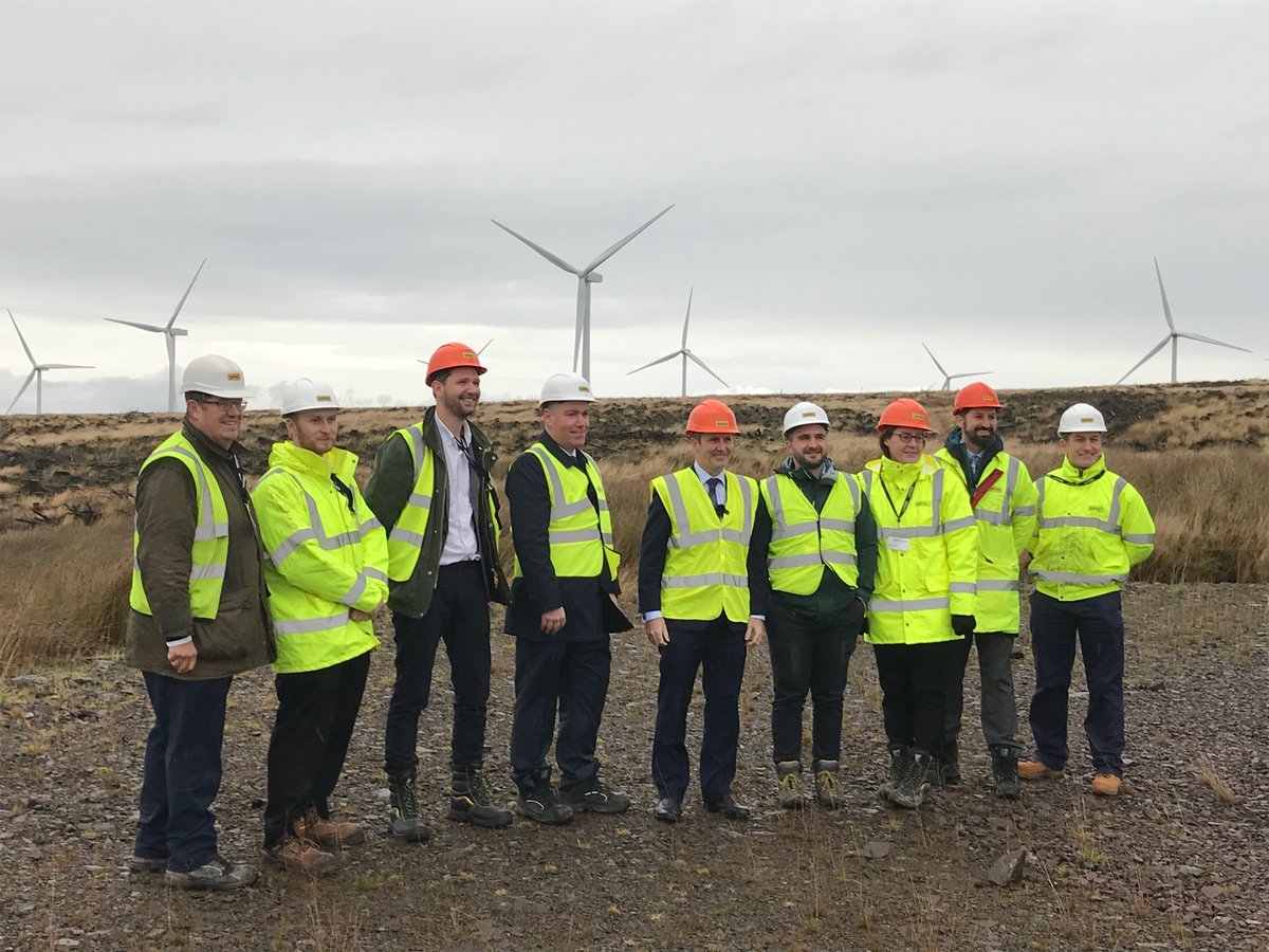ScotGovNetZero's tweet photo. Today, Net Zero and Energy Secretary @MathesonMichael visited Kype Muir wind farm to launch a consultation on @scotgov's ambition to more than double Scotland’s onshore wind capacity by 2030.
Read more ➡️ https://t.co/3HO5rWy6PU
#LetDoNetZero https://t.co/dIh27GCSfC