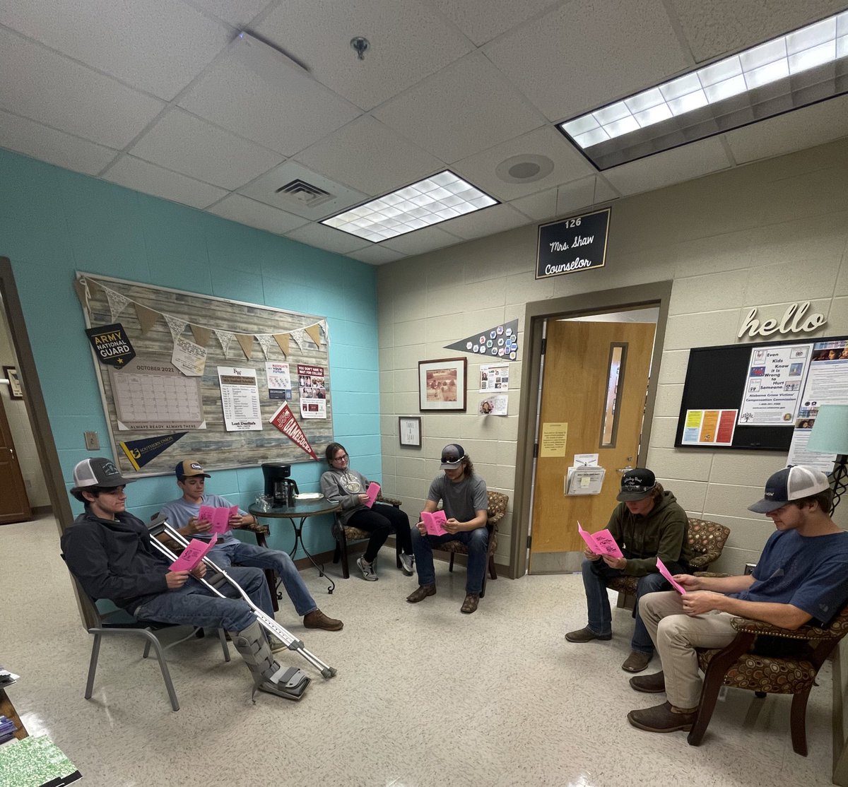 Student lead small group discussions 🤔🤔🤔