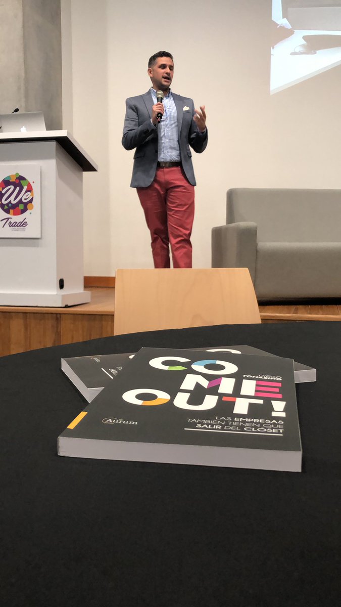 SoyHomosensual's tweet photo. . @DiegoTomasino, autor de 'Come Out! Las empresas también tienen que salir del clóset' nos cuenta la historia de cómo inició su camino fomentando la diversidad e inclusión LGBT+ 🏳️‍🌈🥰🏳️‍⚧️ 

Uno detonante fue una publicación de una foto de su boda. ❤️ Pídelo en Amazon.

#WeTrade2021 https://t.co/2dLh4edNzZ