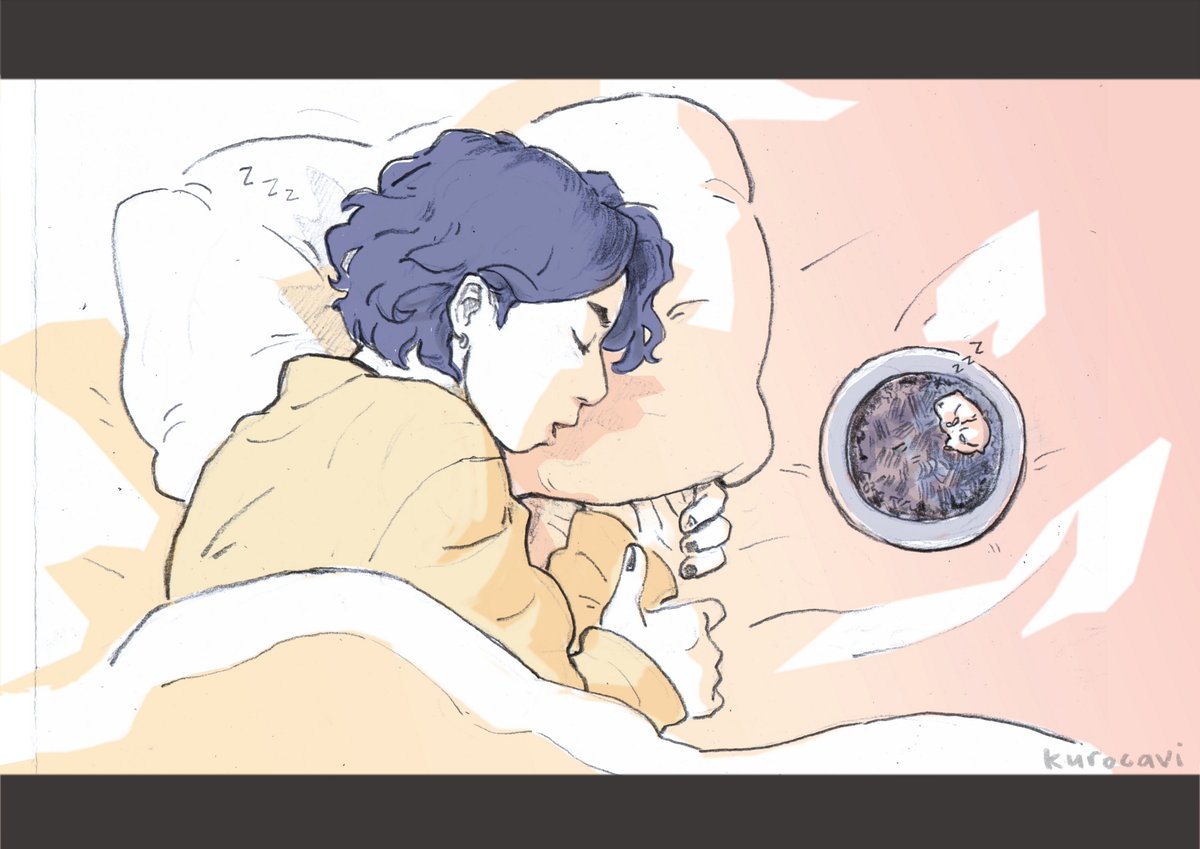 (A potion gone wrong AU) Struggles &amp; sort-of snuggles. [2/3] 