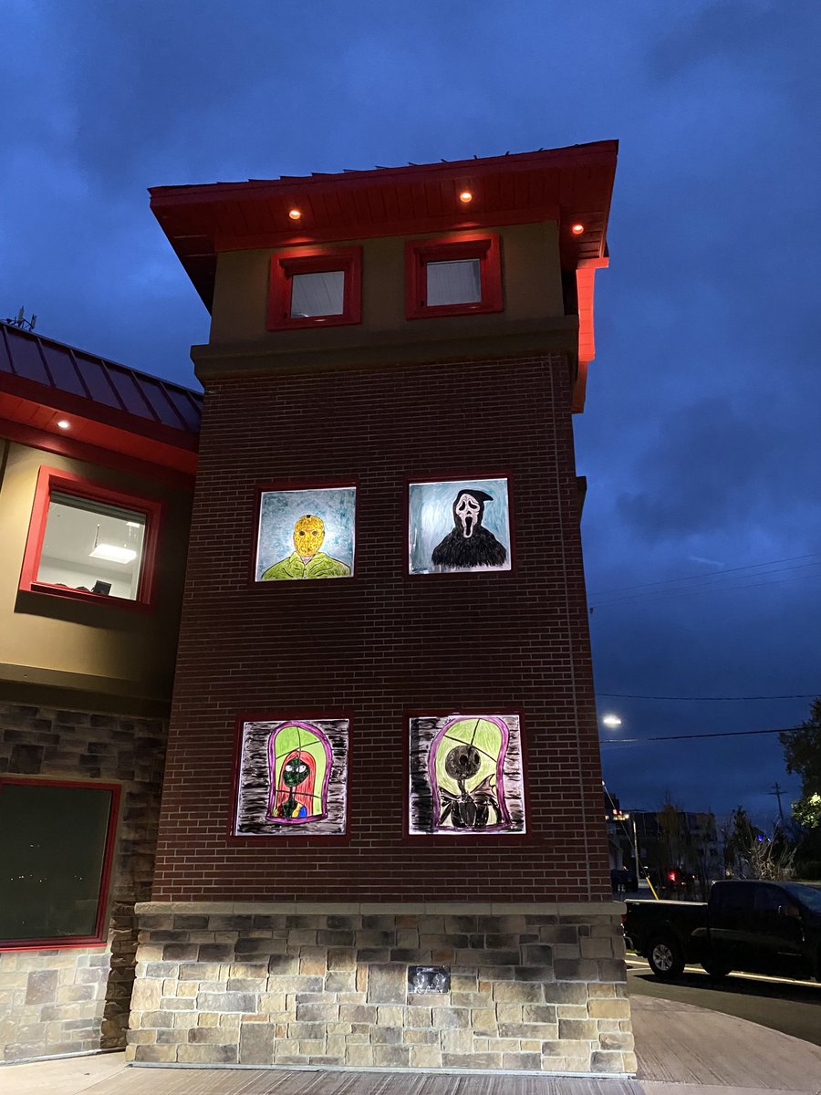 GilbertMacInty2's tweet photo. New fire station is haunted. Have a safe Halloween https://t.co/Oq77BBWGMd